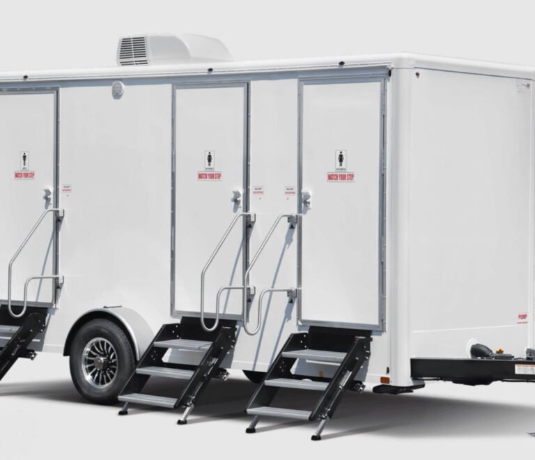 Why Choose a Three Station Restroom Trailer for Your Next Event?